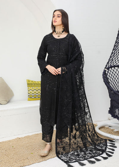PS1664 Readymade Chiffon Suit - Memsaab Online