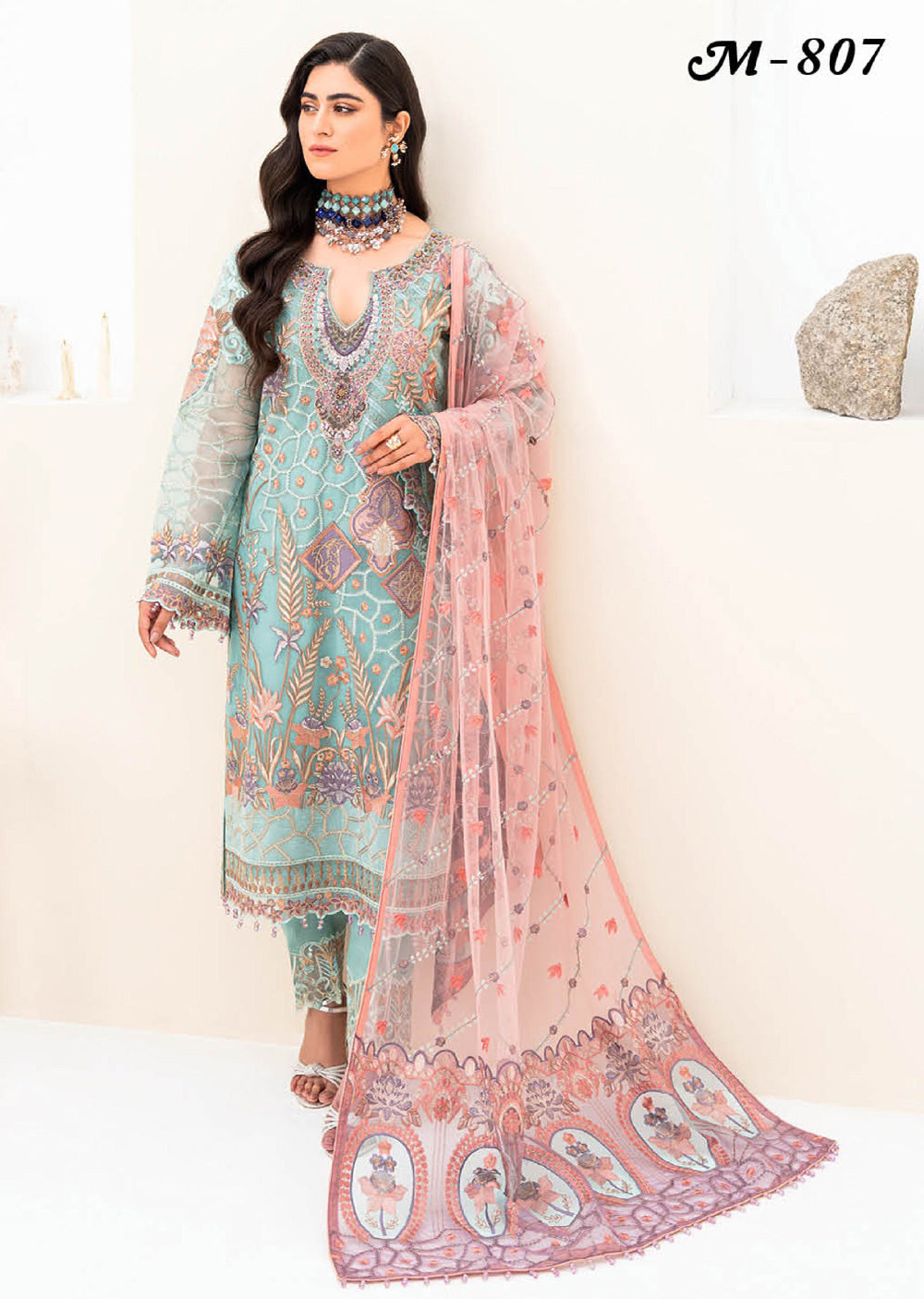 M-807-R - Readymade - Ramsha Minhal Collection Vol 8 2024 - Memsaab Online