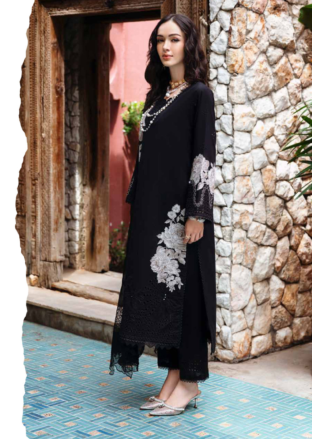 CHRZM-07 - Unstitched - Charizma Reem Collection 2025 - Memsaab Online