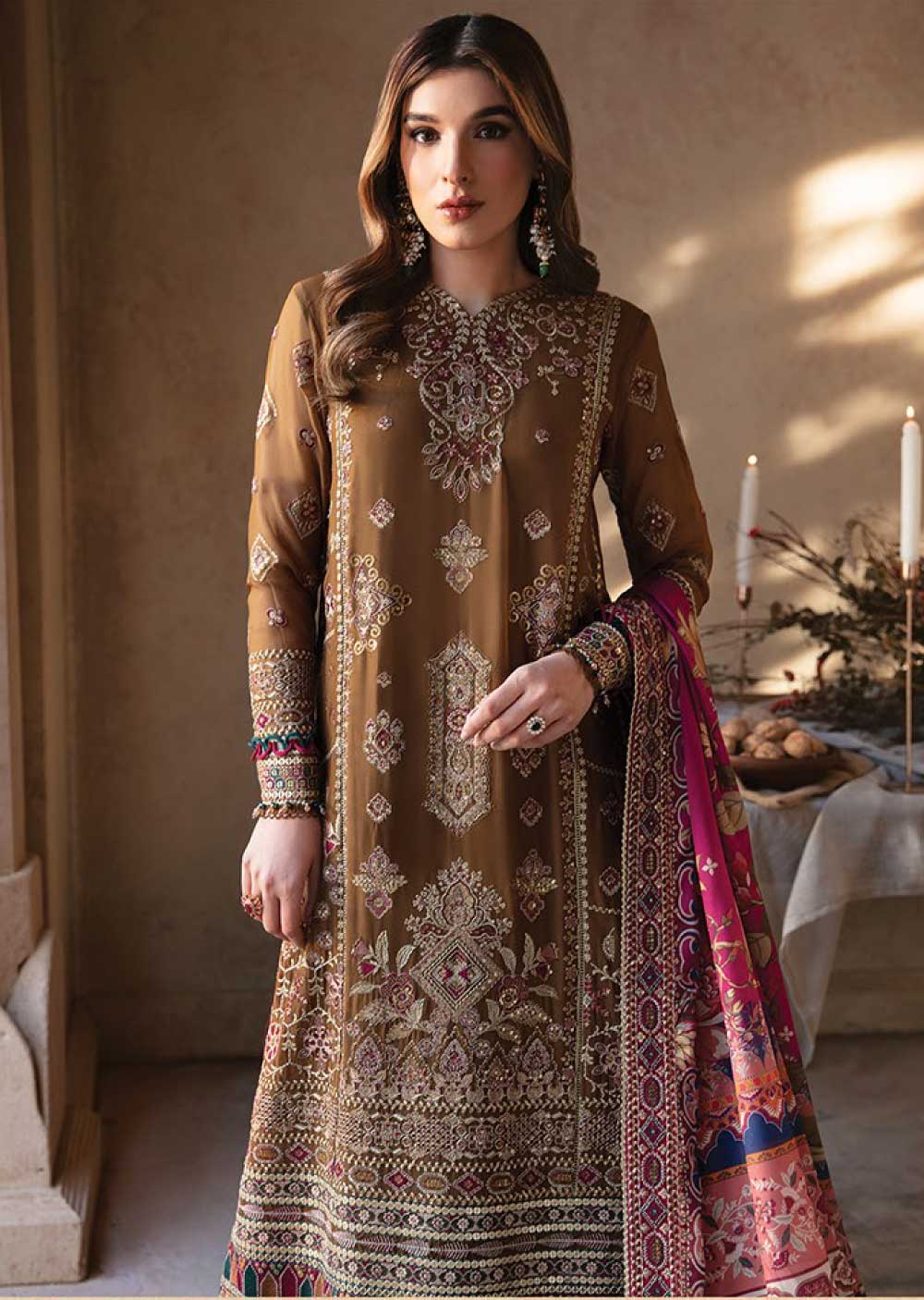 Tuhi - Unstitched - Yesfir Collection by Xenia Formals 2024 - Memsaab Online