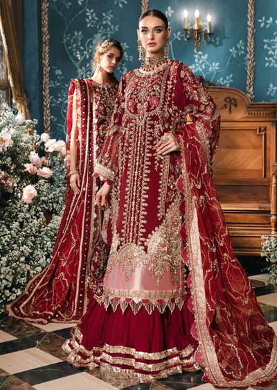 BD-2807-R - Maria B Eid Collection 2024 - Memsaab Online