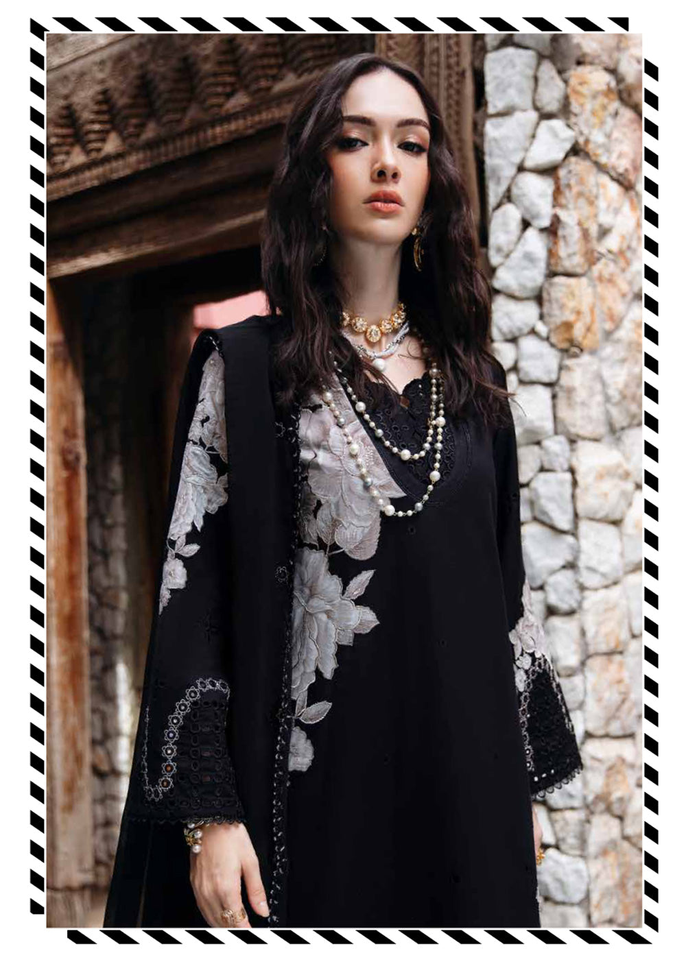 CHRZM-07 - Unstitched - Charizma Reem Collection 2025 - Memsaab Online