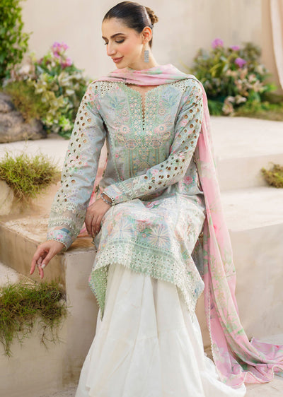 SFL-07 - Unstitched - Festive Lawn Collection by Iznik 2024 - Memsaab Online