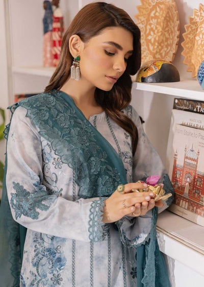 IDL-07 - Unstitched - Dastan Collection by Iznik 2023 - Memsaab Online