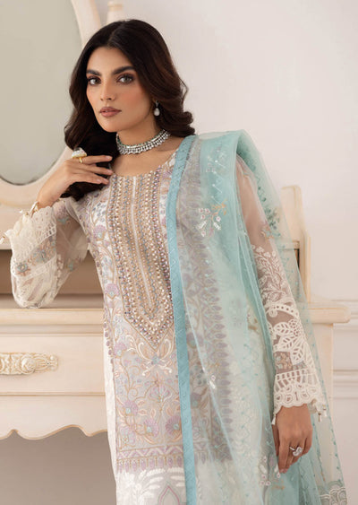P-207- Unstitched - Dastoor by Ramsha Luxury Lawn Vol 2 - Memsaab Online