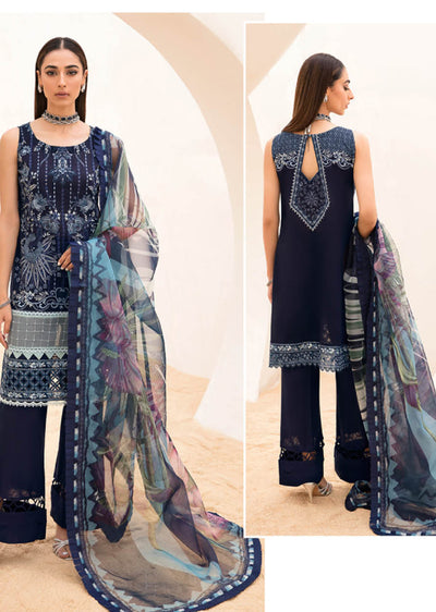 Z-707 - Unstitched - Ramsha Andaaz Luxury Lawn Collection Vol 7 2023 - Memsaab Online