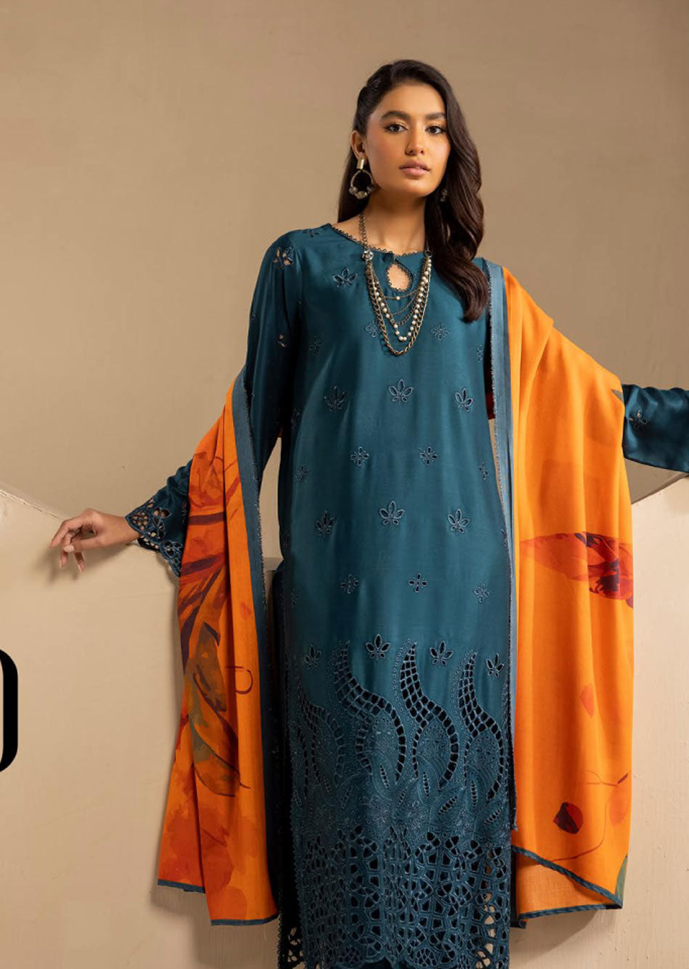 INR-07 - Readymade - Inara Chickenkari Collection 2023 - Memsaab Online