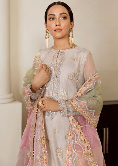 UF-D438 - Readymade - Baroque Embroidered Masoori Suit 2024 - Memsaab Online