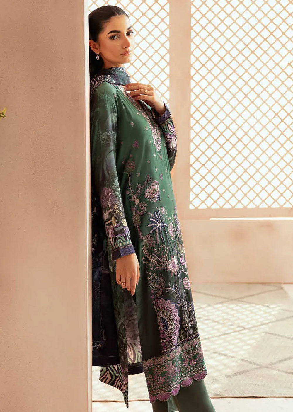 J-307 - Unstitched - Riwaj by Ramsha Volume 3 2024 - Memsaab Online