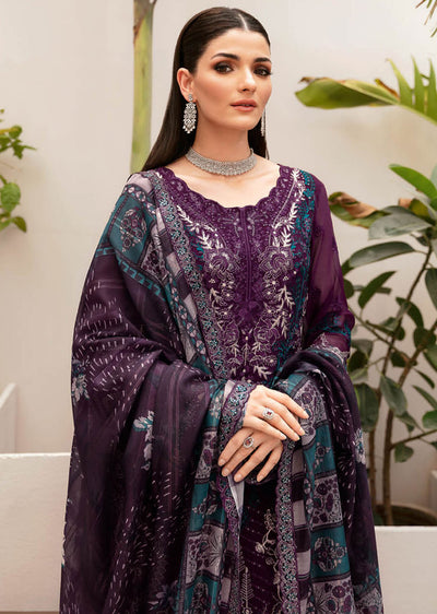 T-207 - Unstitched - Ramsha Dastan Collection Vol 2 2024 - Memsaab Online