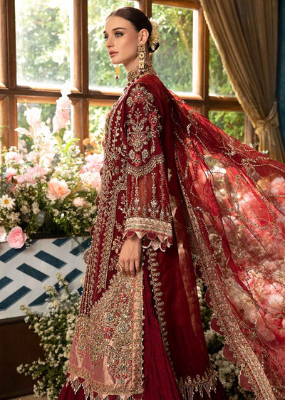 BD-2807-R - Maria B Eid Collection 2024 - Memsaab Online