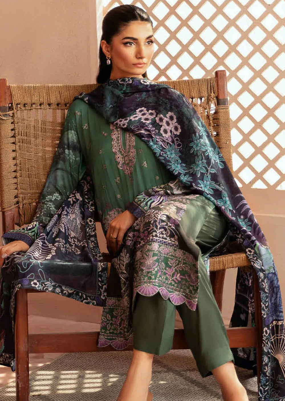 J-307 - Unstitched - Riwaj by Ramsha Volume 3 2024 - Memsaab Online