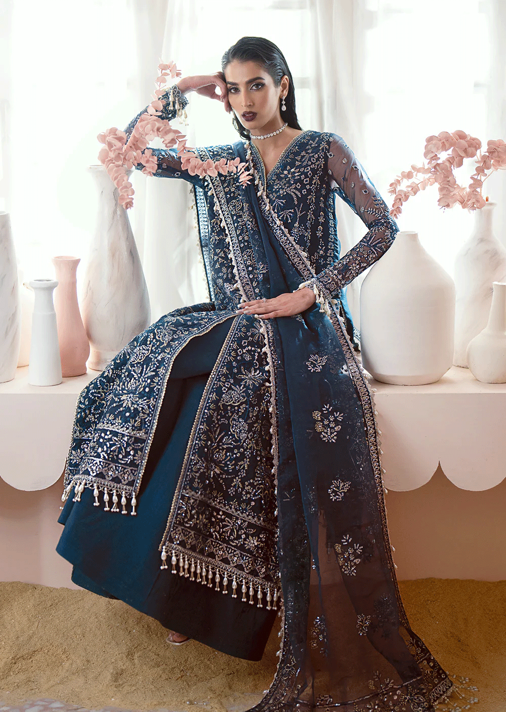 AFZR-07 - Mela - Readymade - Luminara Wedding Collection by Afrozeh 2024 - Memsaab Online