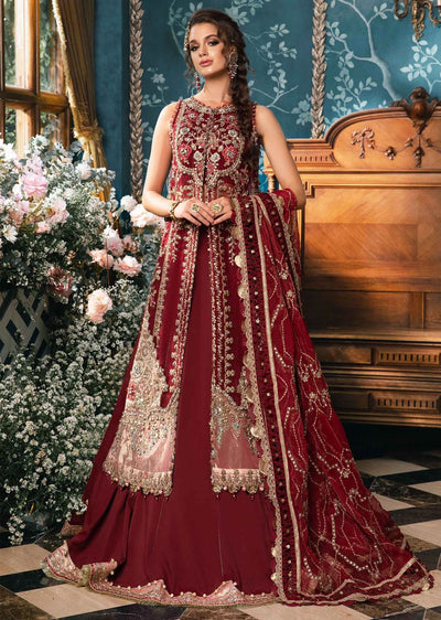 BD-2807-R - Maria B Eid Collection 2024 - Memsaab Online