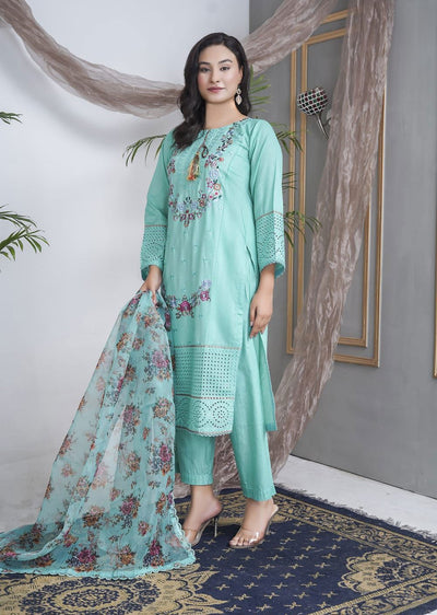ASK802-E Readymade Cotton Suit - Memsaab Online