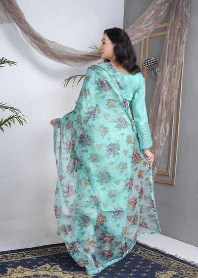 ASK802-E Readymade Cotton Suit - Memsaab Online