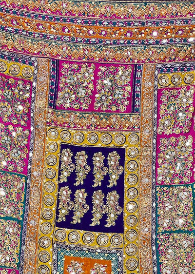SRB814 Silk Wedding Duppatta by Sehrish B - Memsaab Online