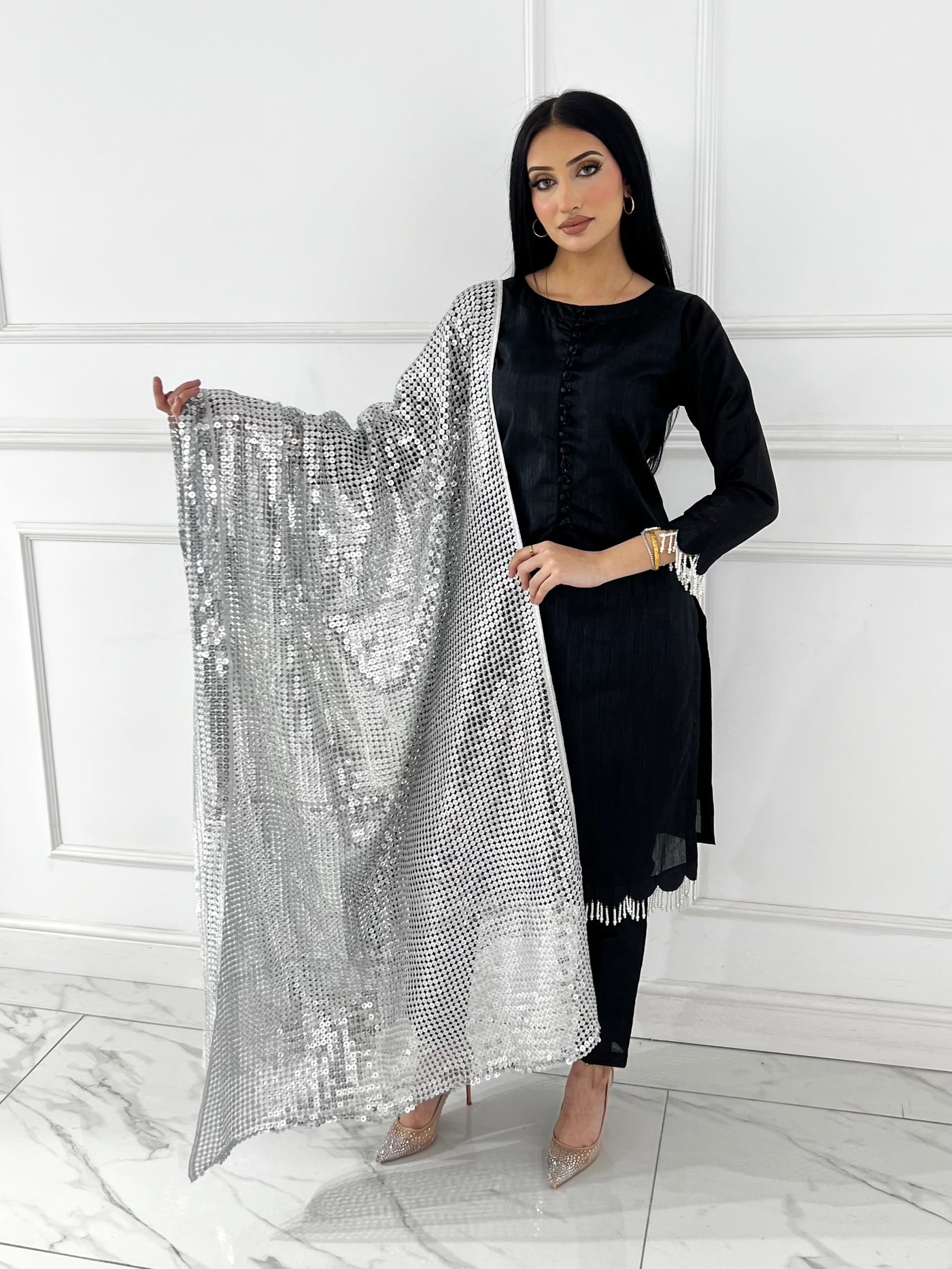 SMRW-01 - Sequence Duppatta - Memsaab Online