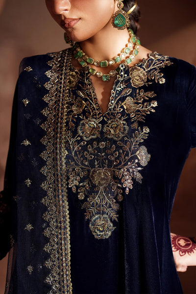 IV-66 Readymade Iznik Embroidered Velvet Edition 2025 - Memsaab Online