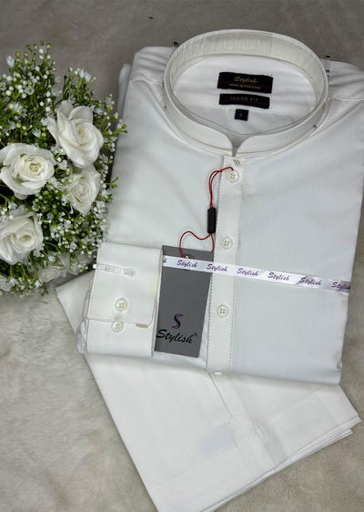 TF-1082 Off White Readymade Mens Trouser Suit - Memsaab Online