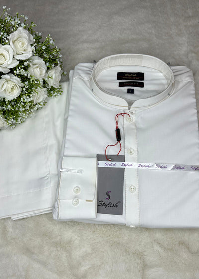 TF-1082 Off White Readymade Mens Trouser Suit - Memsaab Online