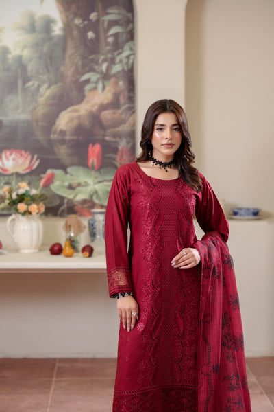 HRM12 - Readymade Memsaab Formal Cotton Suit - Memsaab Online