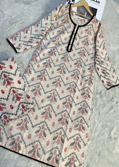 SLMN-29 Readymade Khaddar Co-ord - Memsaab Online