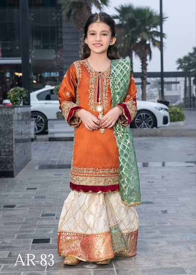 AR-83 - Readymade - Kids Formal Collection by Ally's 2024 - Memsaab Online