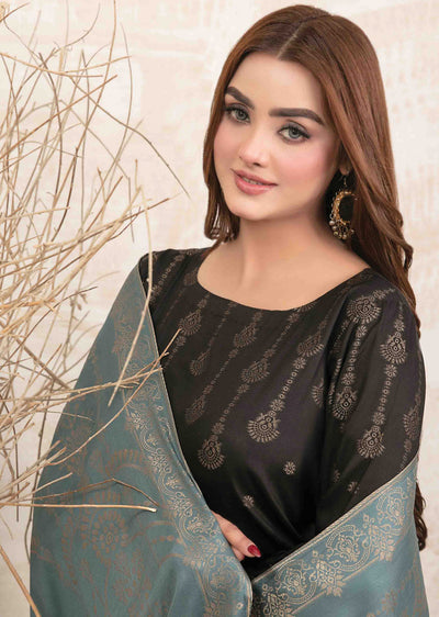 D-3883 - Unstitched - Umnia Staple Broochia Banarsi Suit 2024 - Memsaab Online