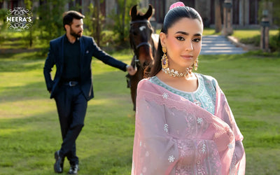 HSS-328 - Readymade Heeras Suit - Memsaab Online
