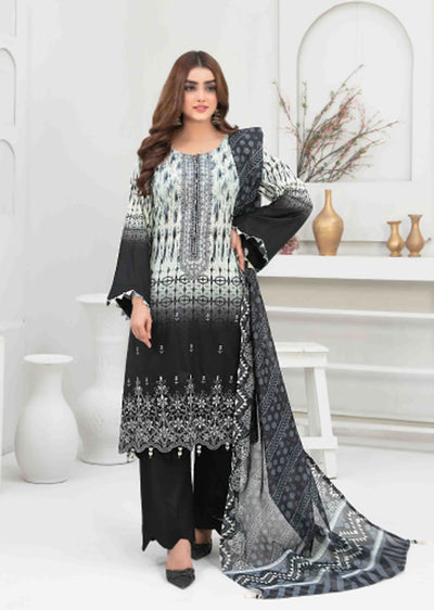 D-8672 - Unstitched - Zarminay Collection by Tawakkal 2023 - Memsaab Online