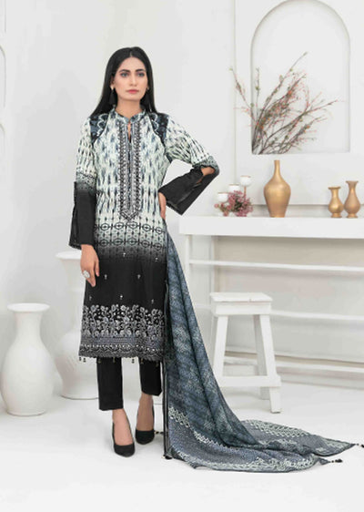 D-8676 - Unstitched - Zarminay Collection by Tawakkal 2023 - Memsaab Online