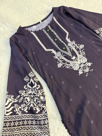 BUT-139- Readymade linen Printed Co-ord 2025 - Memsaab Online