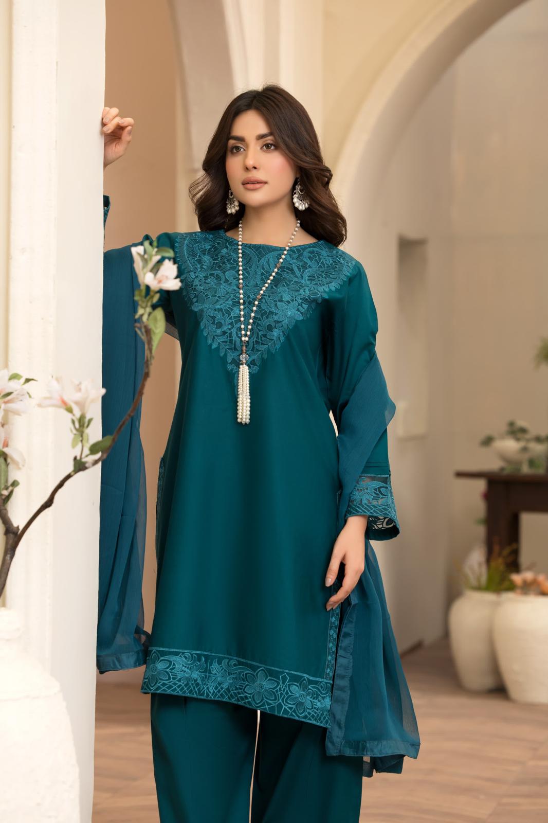 HRM-06 - Readymade Memsaab Formal Cotton Suit - Memsaab Online
