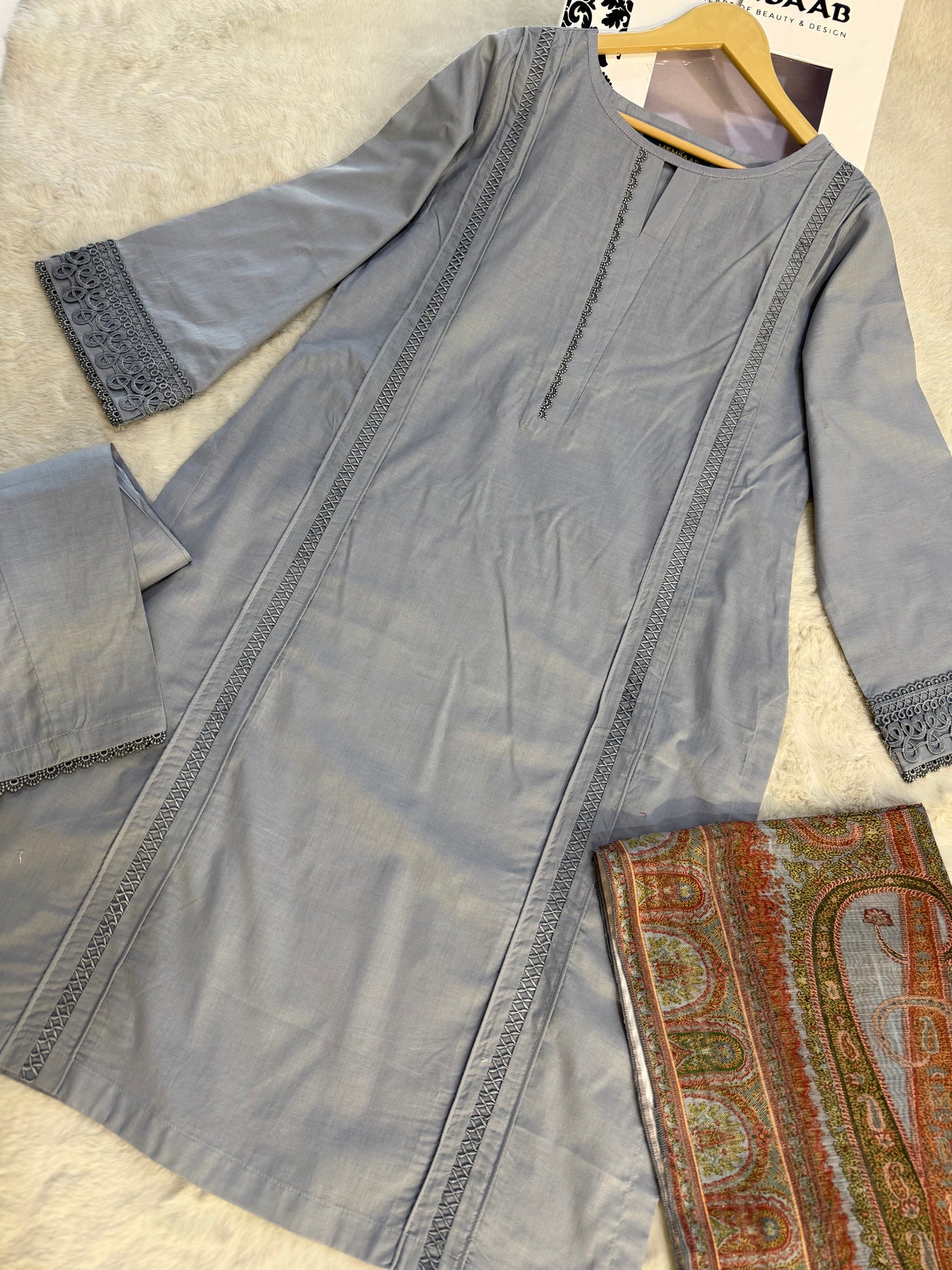 MSBMT-37 -Fizzy - Readymade Outfit - 3 Piece Suit 2025 - Memsaab Online