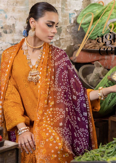 NDS-87 - Unstitched - Chunri Mukesh Collection by Nureh 2023 - Memsaab Online