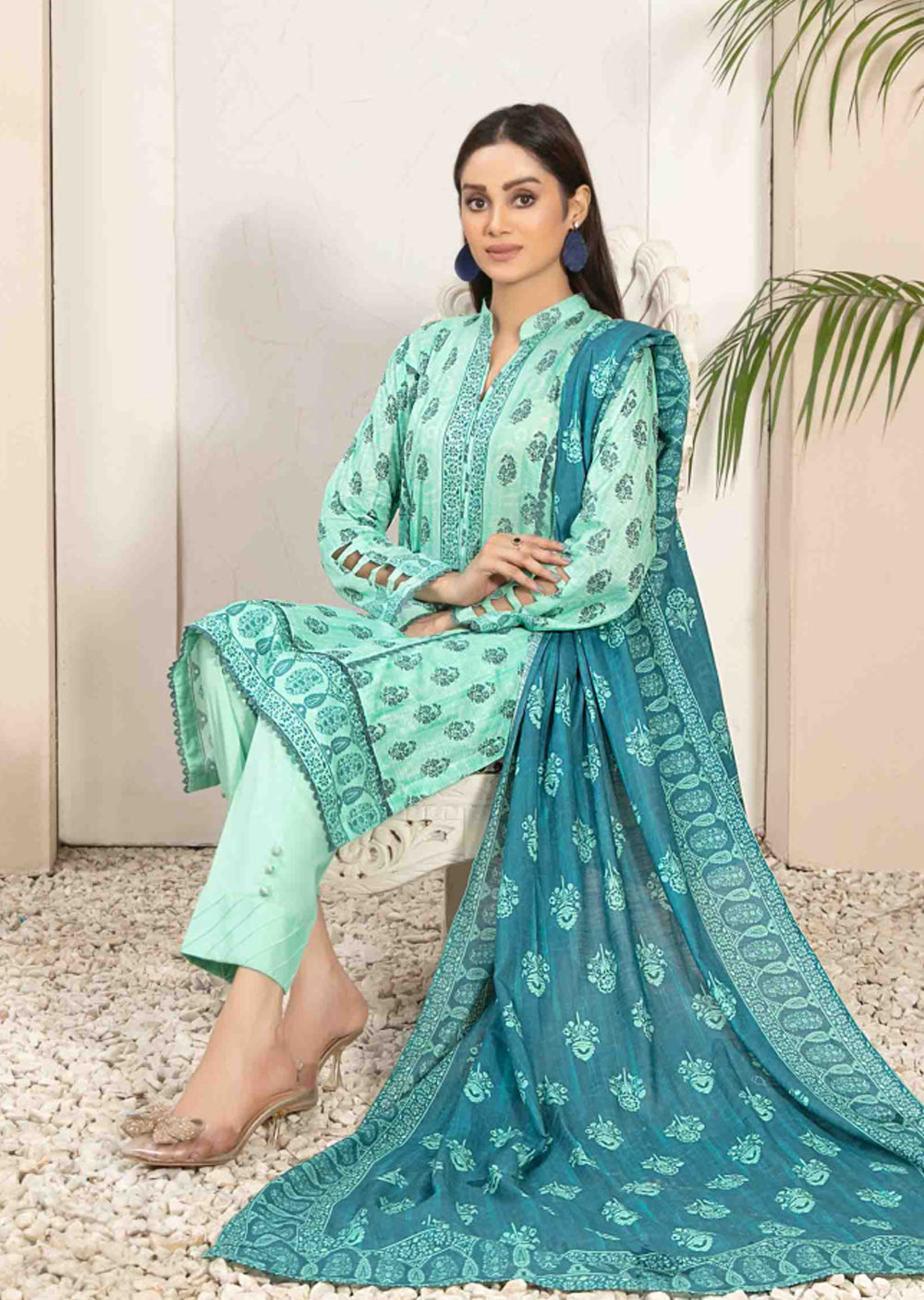 DU-3587 - Unstitched - Tiyani Vol 1 by Tawakkal 2024 - Memsaab Online