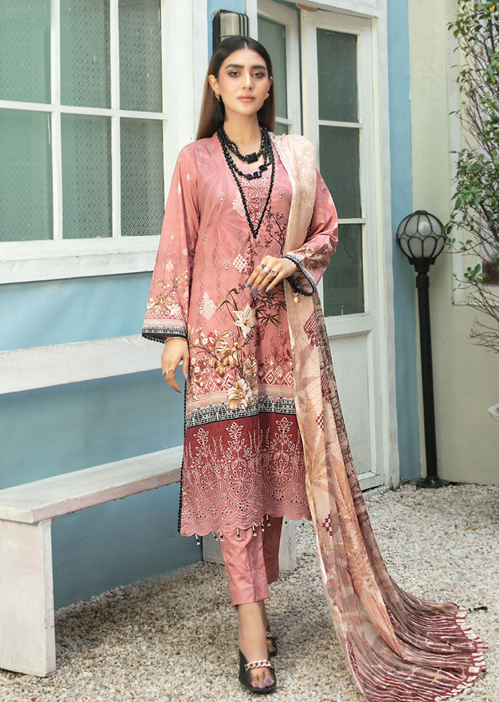 D-8848-R - Readymade - Dastak Collection by Tawakkal 2023 - Memsaab Online