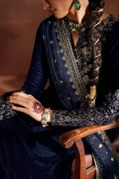 IV-66 Readymade Iznik Embroidered Velvet Edition 2025 - Memsaab Online