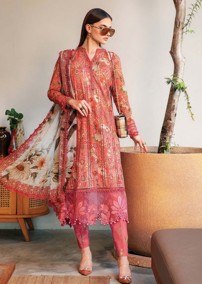 MPLS-08-A - Maria B Mprints Spring Summer Printed Lawn Suit 2025 - Memsaab Online