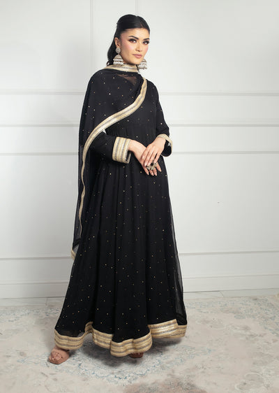 SRB1301 - Nayaab - Black - Sehrish.B Designer - Memsaab Online