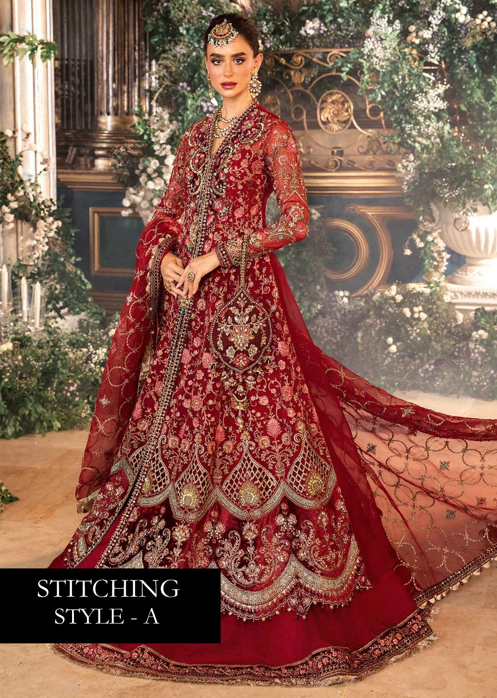 BPT-2908 - Maria B Embroidered Wedding Edition 2024 - Memsaab Online