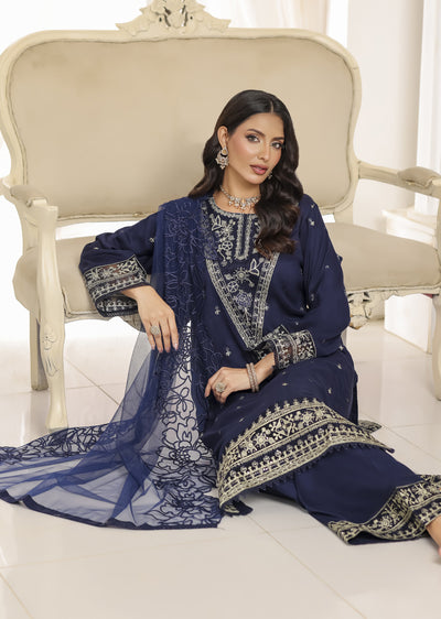 ATR-1167- Readymade Sehrish B Lux Cotton - Memsaab Online