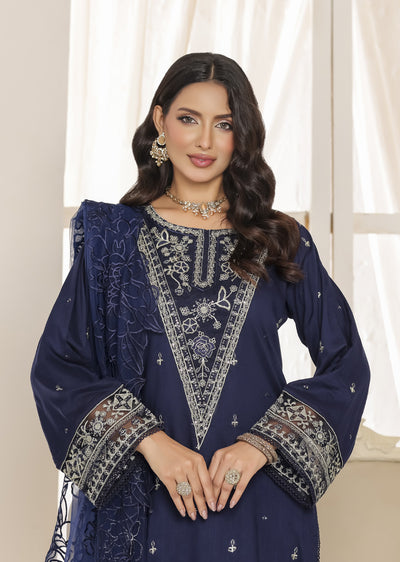 ATR-1167- Readymade Sehrish B Lux Cotton - Memsaab Online