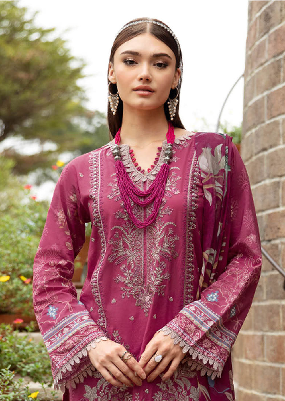 Y-908-R - Readymade - Riwayat by Ramsha Luxury Lawn Vol 09 - Memsaab Online