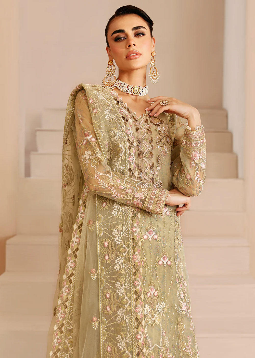 E-208 - Unstitched - Ramsha Festive Formals Volume 2 2024 - Memsaab Online