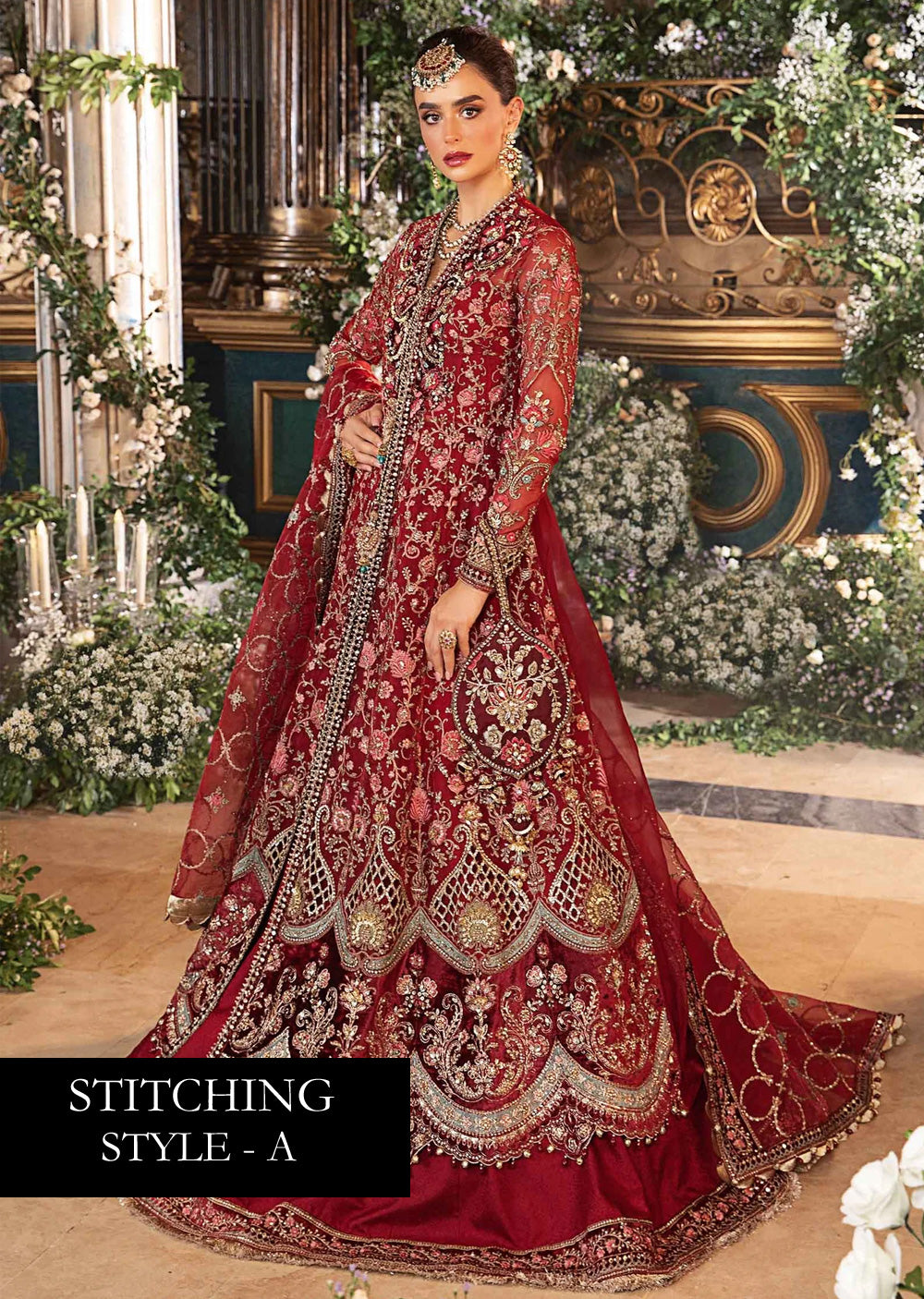 BPT-2908 - Maria B Embroidered Wedding Edition 2024 - Memsaab Online