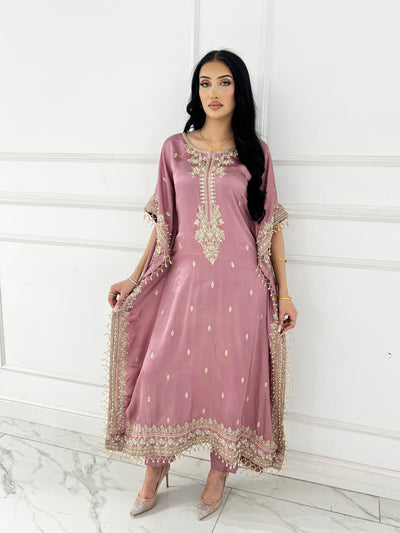 MSRW-01 Shalimi Fancy Jacket Kaftan - Memsaab Online