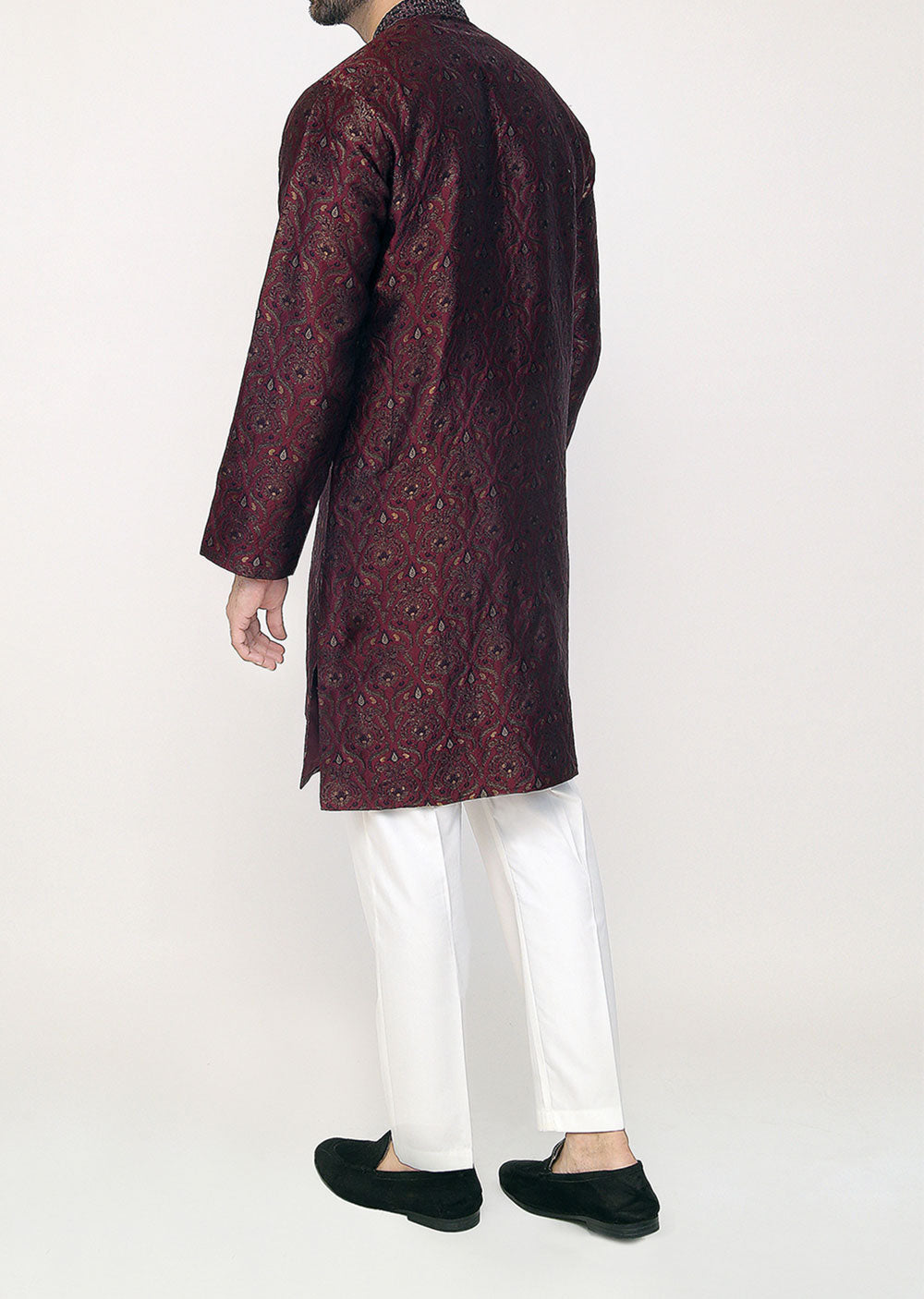 KRT-08 - Readymade - Mens Kurta Trouser Set - Memsaab Online