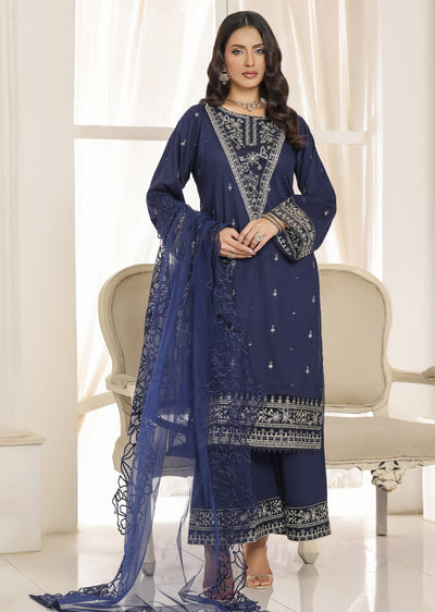 ATR-1167- Readymade Sehrish B Lux Cotton - Memsaab Online